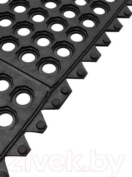 Изображение товара Коврик грязезащитный ComeForte RH 16мм 50x100 (черный)