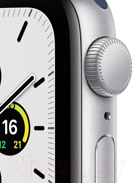 Изображение товара Умные часы Apple Watch SE 2 GPS 44mm (серебристый/синий ремешок M/L)