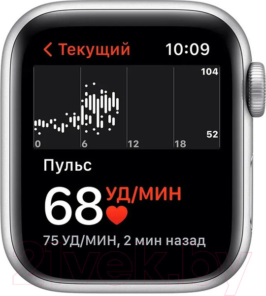 Изображение товара Умные часы Apple Watch SE 2 GPS 44mm (серебристый/синий ремешок M/L)
