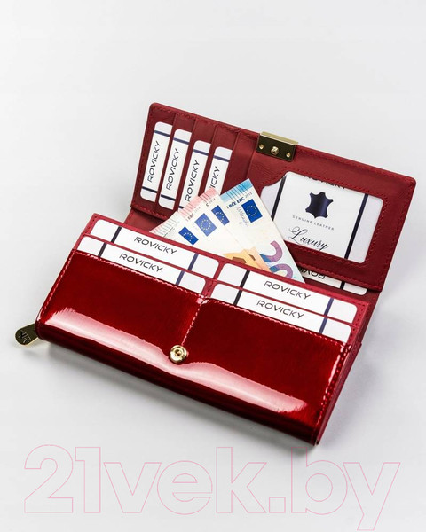 Изображение товара Портмоне Cedar Rovicky RH-20A-1-SH-8124 (красный)