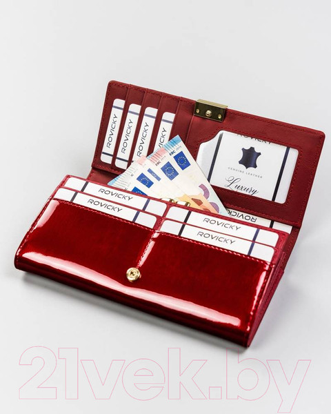 Изображение товара Портмоне Cedar Rovicky RH-24A-1-SH-8186 (красный)