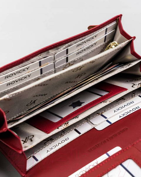 Изображение товара Портмоне Cedar Rovicky RH-27A-1-SH-8216 (красный)