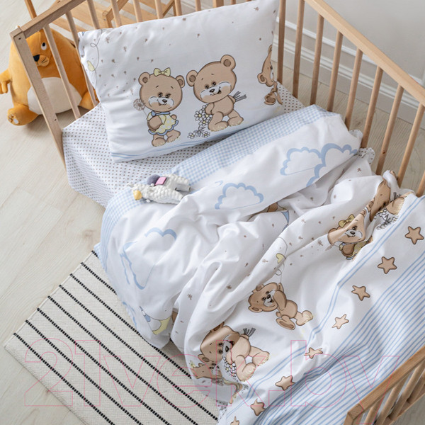 Изображение товара Комплект постельный для малышей Nuance Baby Мишки КПБ-С-Д-15/17