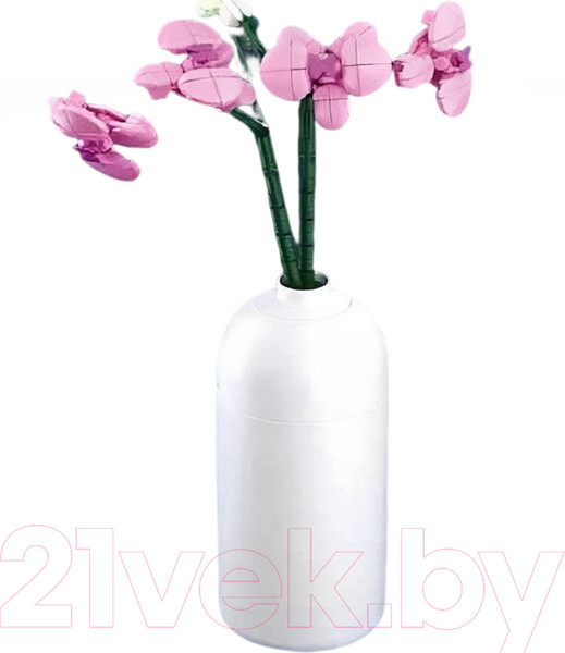 Изображение товара Конструктор Sluban Цветочки в вазе / M38-B1101-12 (253эл)