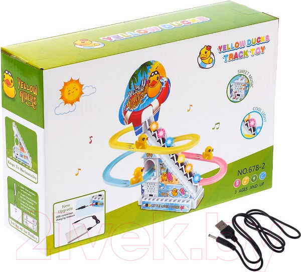 Изображение товара Развивающий игровой набор Sima-Land Утята-путешественники / 4640893