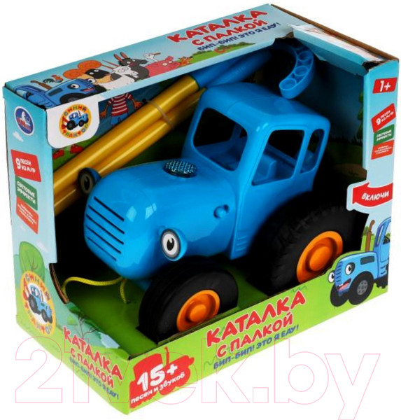 Изображение товара Игрушка-каталка Умка Синий трактор / 7053550