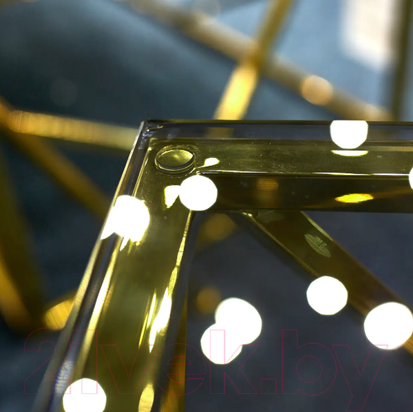 Изображение товара Журнальный столик Signal Silver A (дымчатый/золото)