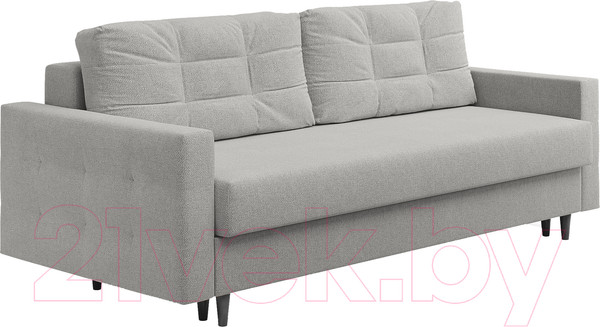 Изображение товара Диван Сонум Sсandy 110x235 (рогожка пепельный/венге)