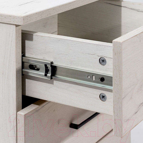 Изображение товара Тумба Millwood TM4 подкатная с замком (дуб белый Craft)