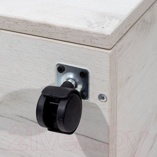 Изображение товара Тумба Millwood TM4 подкатная с замком (дуб белый Craft)