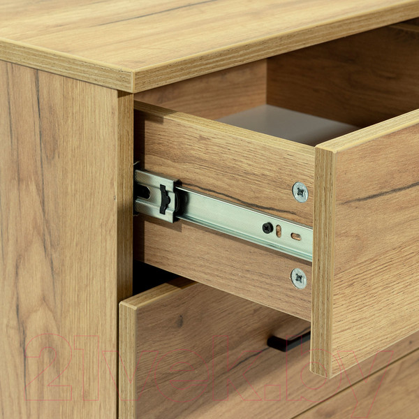 Изображение товара Тумба Millwood TM4 подкатная с замком (дуб золотой Craft)