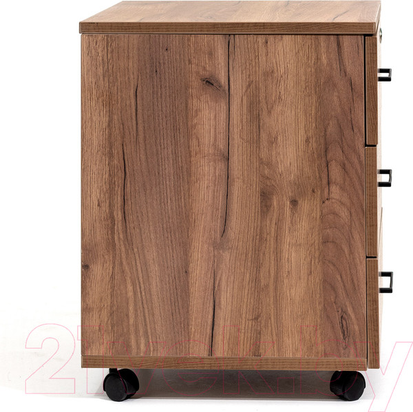 Изображение товара Тумба Millwood TM4 подкатная с замком (дуб табачный Craft)