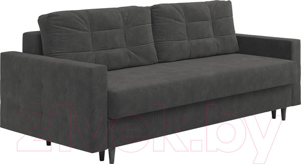Изображение товара Диван Сонум Sсandy 110x235 (фултон графит/венге)