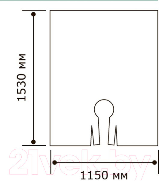 Изображение товара Накидка парикмахерская Dewal МЕ-0007 (50шт, прозрачный)