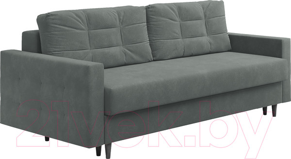 Изображение товара Диван Сонум Sсandy 110x235 (эвита серый/венге)