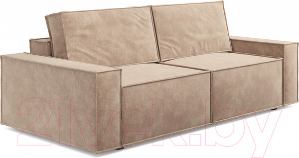 Изображение товара Диван Сонум Loft 109x245 (микровелюр бежевый)