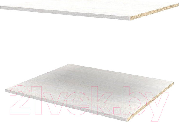 Изображение товара Комплект полок для корпусной мебели Глазов Рум (75см, ясень анкор светлый)