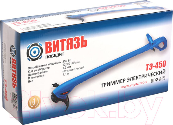 Изображение товара Триммер электрический ВИТЯЗЬ ТЭ-450 / 18018010