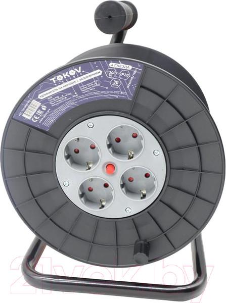 Изображение товара Удлинитель на катушке Tokov Electric TKE-SK30-075-Z