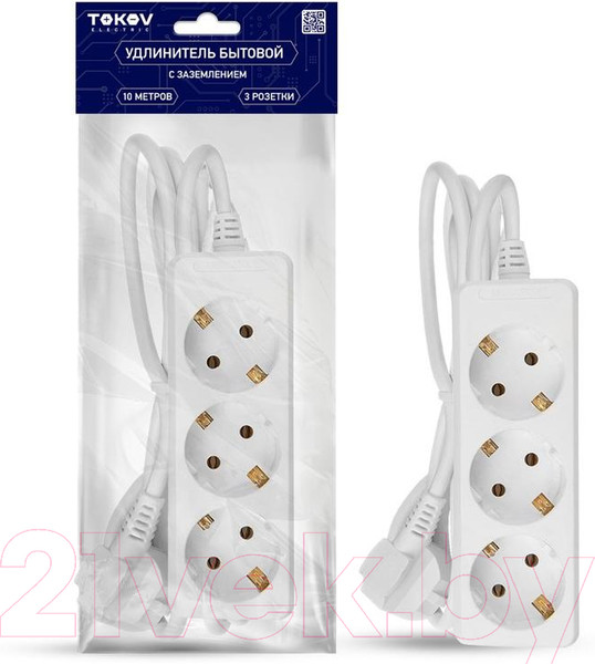 Изображение товара Удлинитель Tokov Electric TKE-C01-BU3-10-1-Z