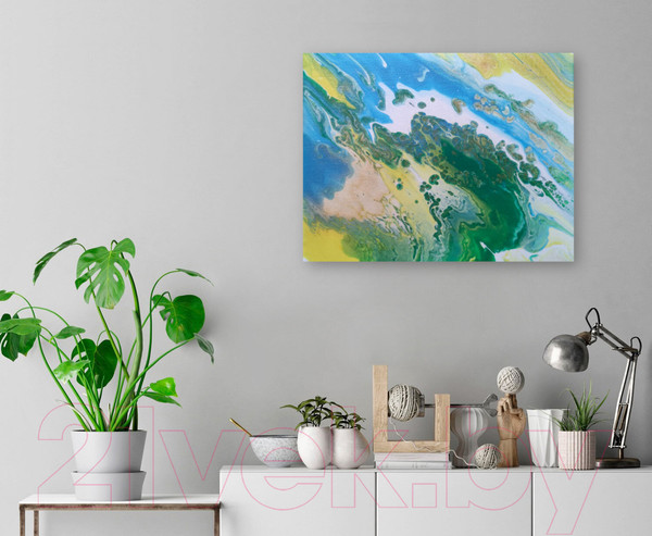 Изображение товара Акриловые краски Brauberg Art. Флюид Арт Pouring Paint / 192242 (8цв)