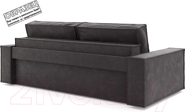 Изображение товара Диван Сонум Loft 109x245 (микровелюр белый)