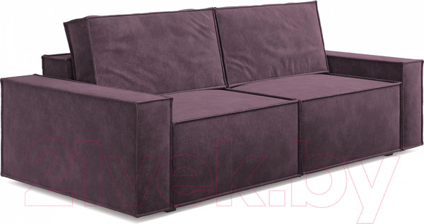 Изображение товара Диван Сонум Loft 109x245 (микровелюр лаванда)