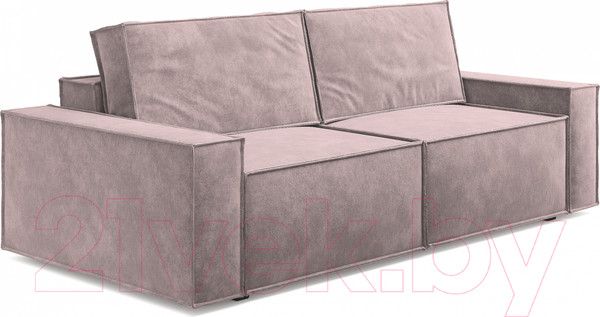 Изображение товара Диван Сонум Loft 109x245 (микровелюр лиловый)