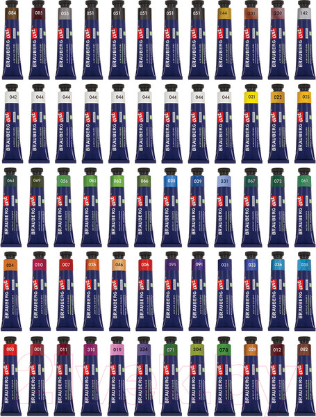 Изображение товара Акриловые краски Brauberg Art Classic / 192246 (60шт)