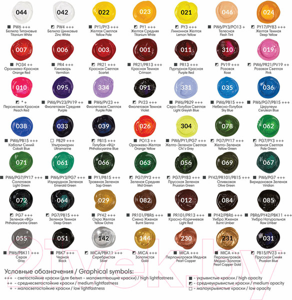 Изображение товара Акриловые краски Brauberg Art Classic / 192246 (60шт)