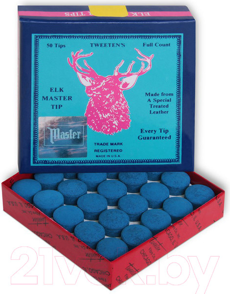 Изображение товара Набор наклеек для кия Tweeten Elk Master 45.023.14.0-50 (50шт)