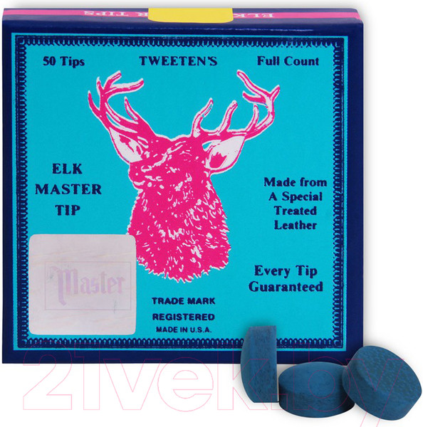 Изображение товара Набор наклеек для кия Tweeten Elk Master 45.023.14.0-50 (50шт)