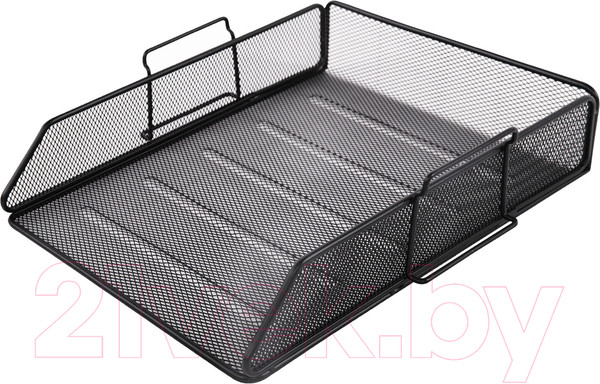 Изображение товара Лоток для бумаг Brauberg Germanium / 231954 (черный)