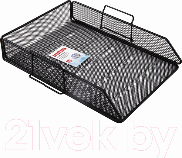 Изображение товара Лоток для бумаг Brauberg Germanium / 231954 (черный)