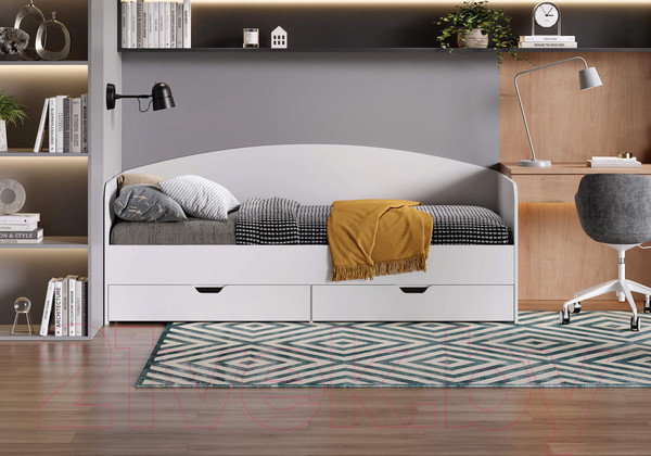 Изображение товара Каркас кровати Сонум Crystal 90x200 (графит)