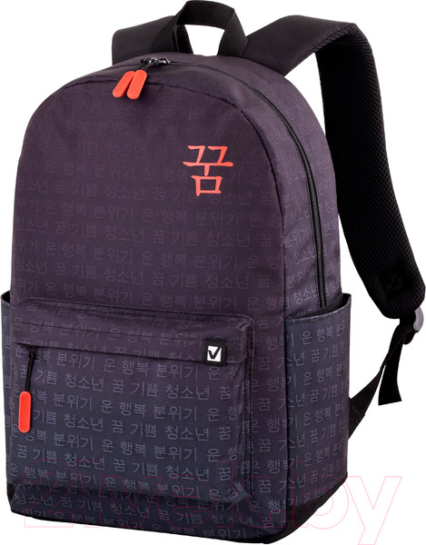 Изображение товара Рюкзак Brauberg Energetic Korean / 270795 (черный)