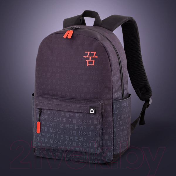 Изображение товара Рюкзак Brauberg Energetic Korean / 270795 (черный)