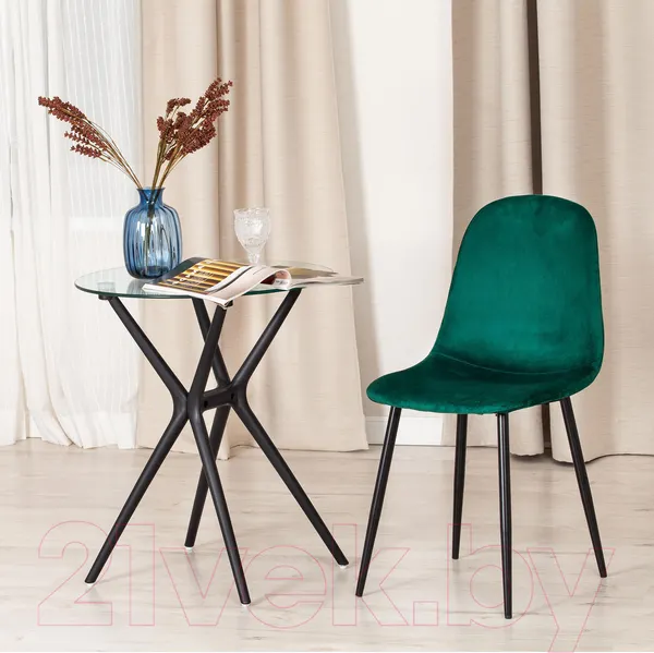 Изображение товара Стул Tetchair Breeze (изумрудный HLR56/черный)