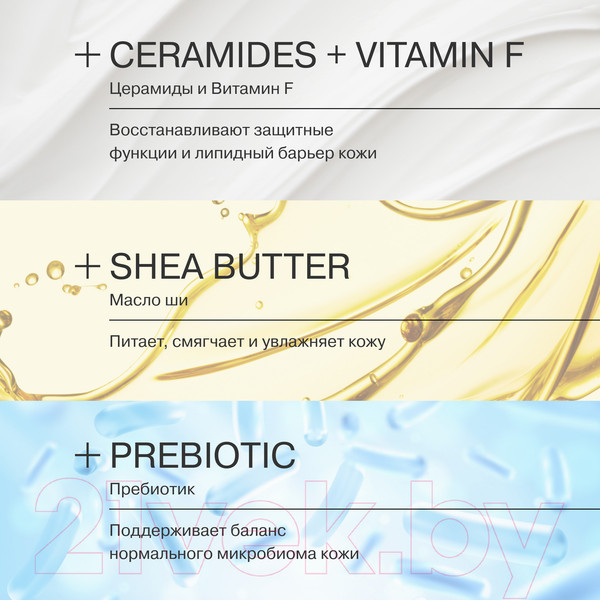 Изображение товара Бальзам для тела Librederm Cerafavit Липидовосстанавливающий тройного действия с церамидами (400мл)