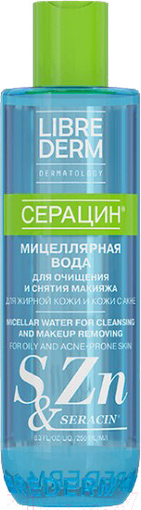 Изображение товара Мицеллярная вода Librederm Серацин (400мл)
