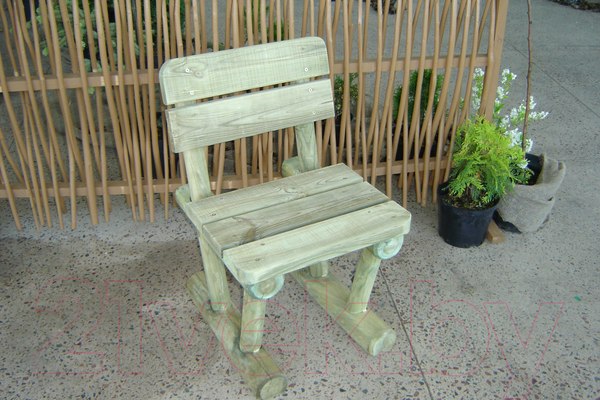 Изображение товара Стул садовый Массив-Древ L50 500x580x800