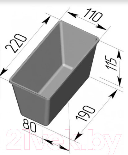 Изображение товара Форма для выпечки Спика 3Л7 / 9217