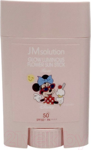 Изображение товара Крем солнцезащитный JMsolution Glow Luminous Flower Light Sun Stick Disney Mini SPF50+ (21г)
