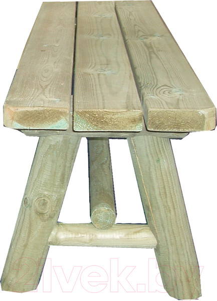 Изображение товара Скамья садовая Массив-Древ К 1500x370x440