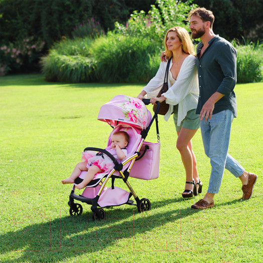 Изображение товара Детская прогулочная коляска Leclerc Baby By Monnalisa / MON28429 (Antique Pink)