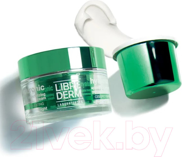 Изображение товара Крем для лица Librederm Eco-Refill Гиалуроновый Увлажняющий Ночной Для жирной кожи (50мл)