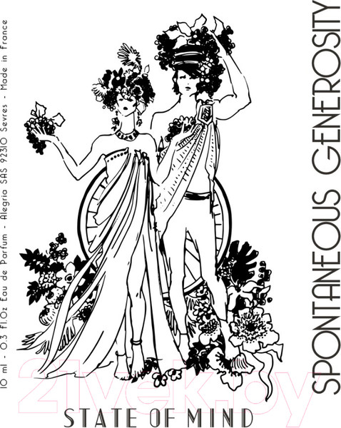Изображение товара Парфюмерная вода State of Mind Spontaneous Generosity (10мл)