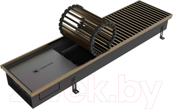 Изображение товара Конвектор внутрипольный Новатерм НТ-В-09/25/170 (шампань)