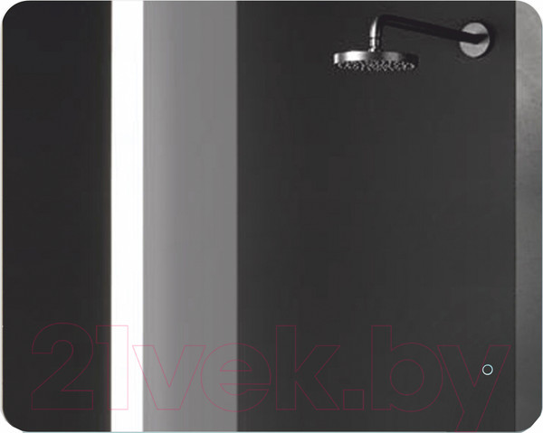 Изображение товара Зеркало Алмаз-Люкс Hanoi 10080s-6 (100x80см, с подсветкой и сенсорной кнопкой)