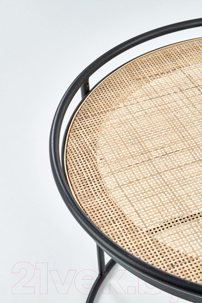 Изображение товара Комплект журнальных столиков Halmar Manado / V-CH-MANADO-LAW (натуральный/черный)